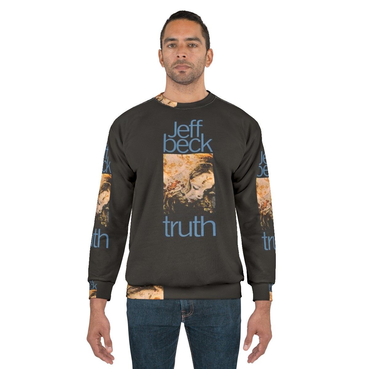 Jeff Beck "Truth" Sweatshirt featuring the legendary English rock guitarist - men