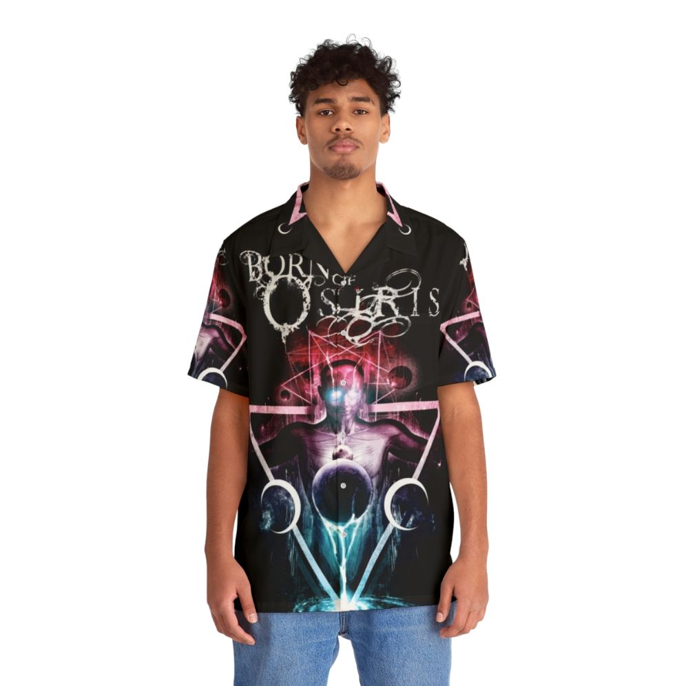 Born Of Osiris Abstract Chaos Hawaiian Shirt - People Front