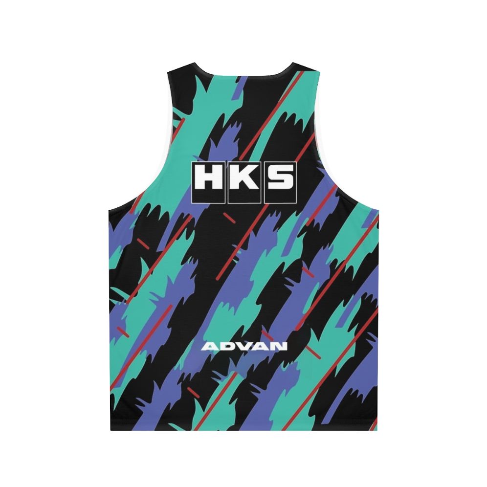 HKS Advan JDM Unisex Tank Top - Back