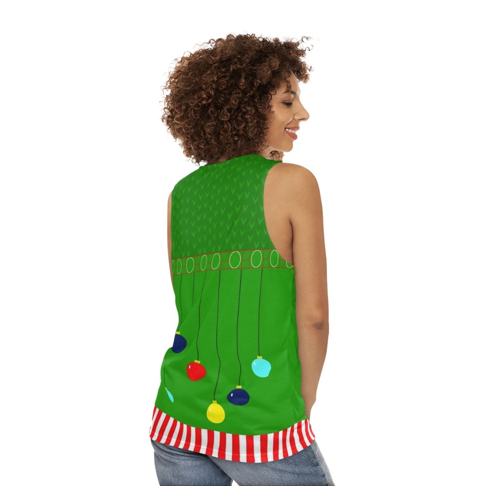 Arthur Claus Unisex Tank Top - women back