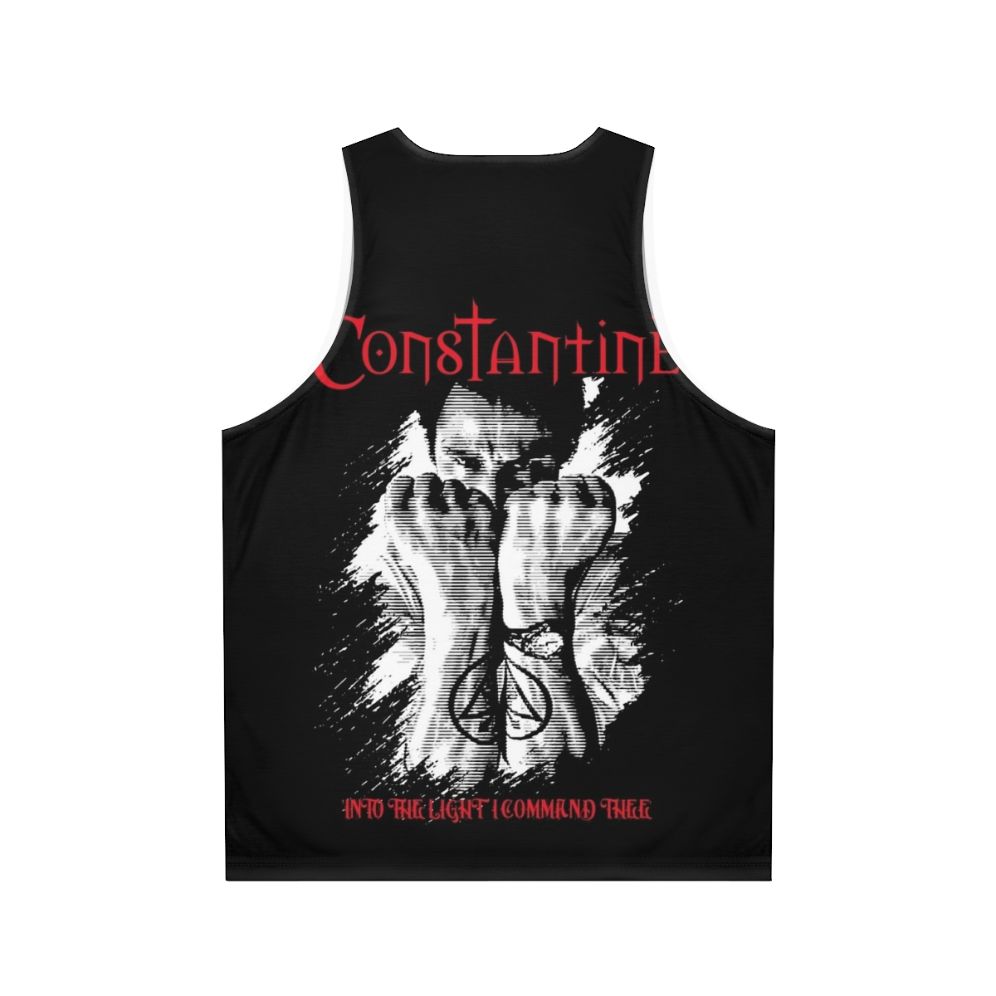 John Constantine Unisex Horror Tank Top - Back