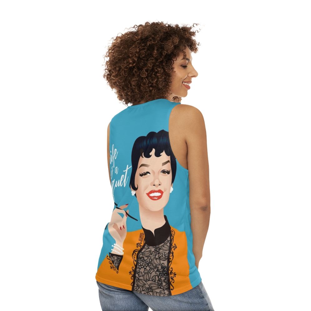 Unisex Banquet Tank Top - women back