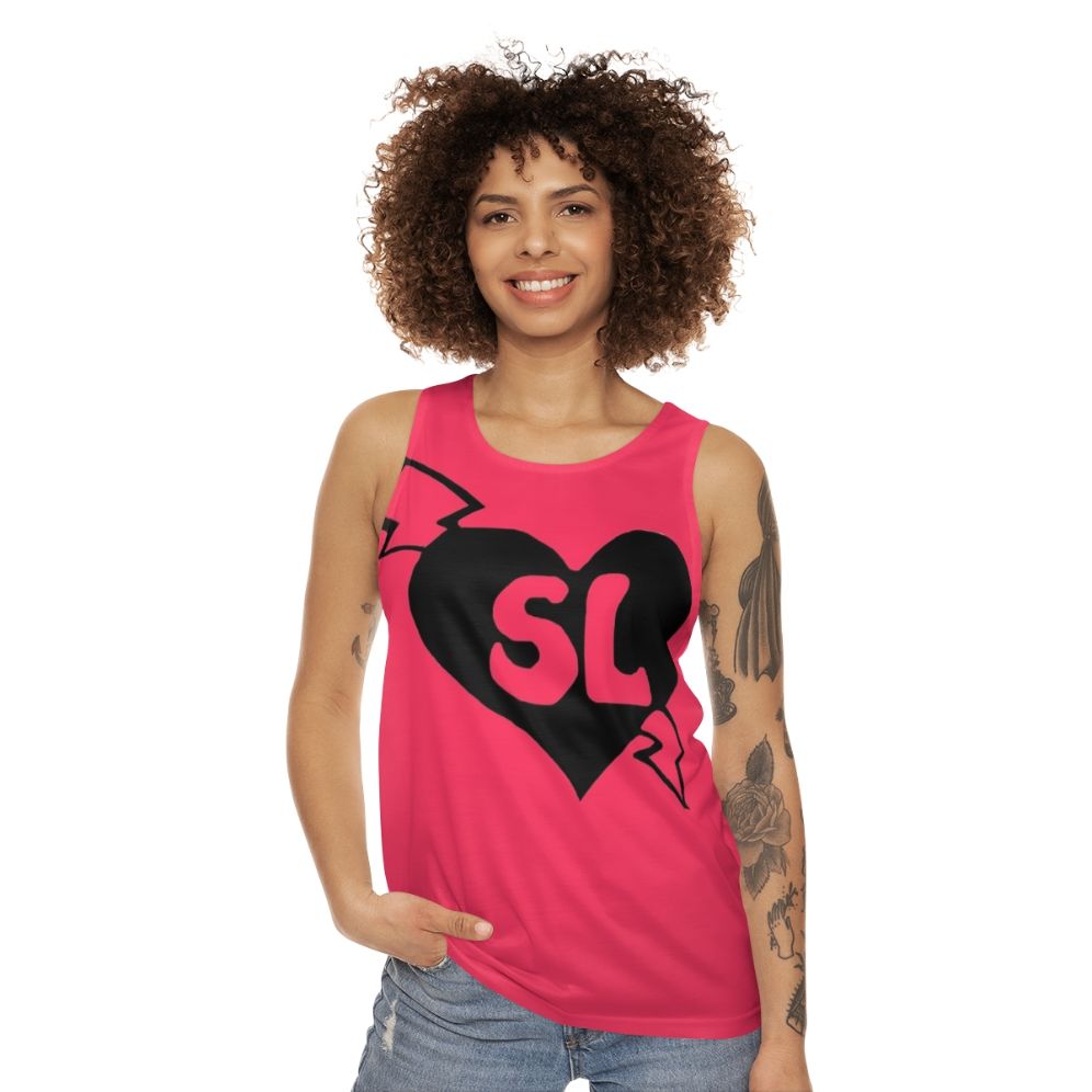 Superluv unisex superhero tank top for LGBT pride - women