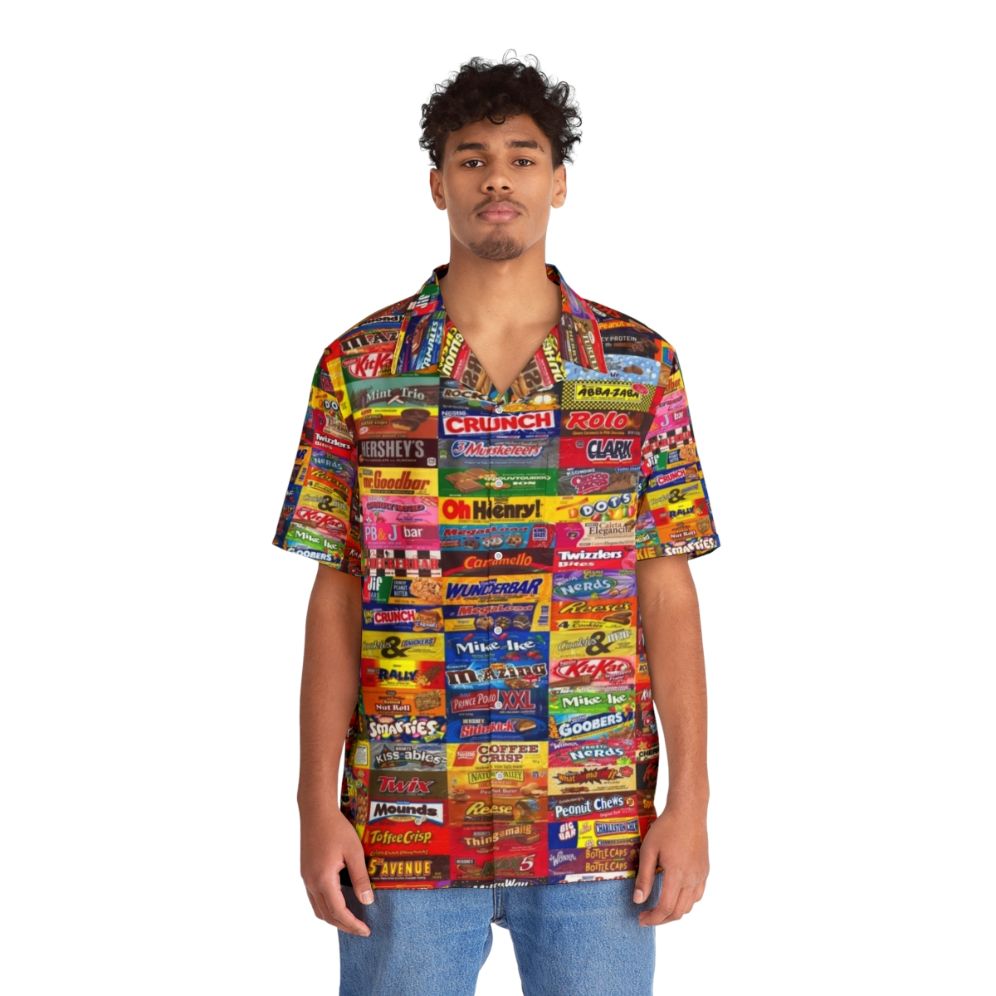 Candy Wrappers Hawaiian Shirt - People Front