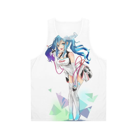 Hatsune Miku Racing Miku Anime Inspired Unisex Tank Top