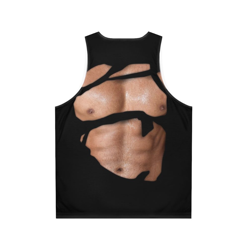 Dicky Ripped Unisex Muscle Tank Top - Back