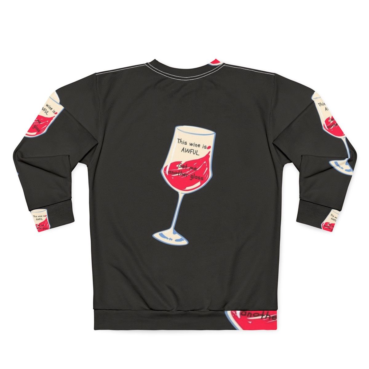 Awful Wine "Schitt's Creek" Sweatshirt - Back