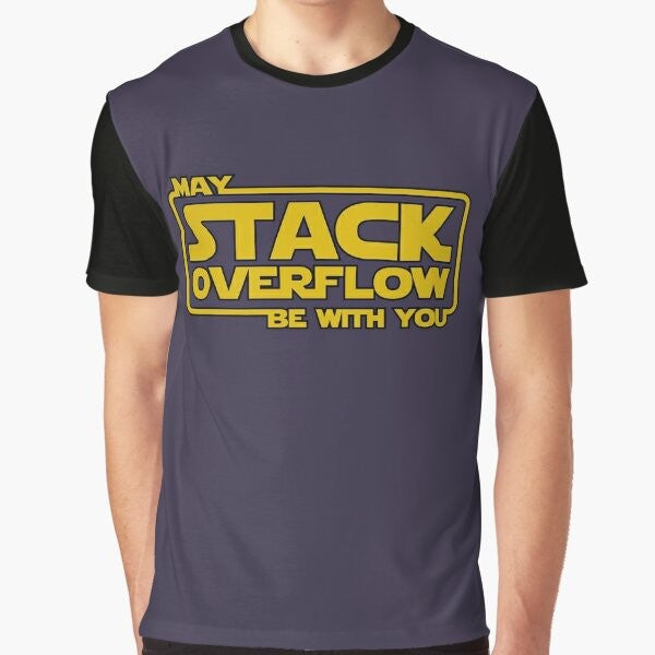 Stack Overflow inspired graphic t-shirt for programmers and developers