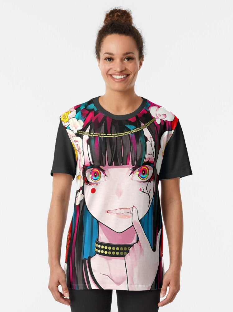 Anime Japanese Aesthetic Otaku Graphic T-Shirt - Women