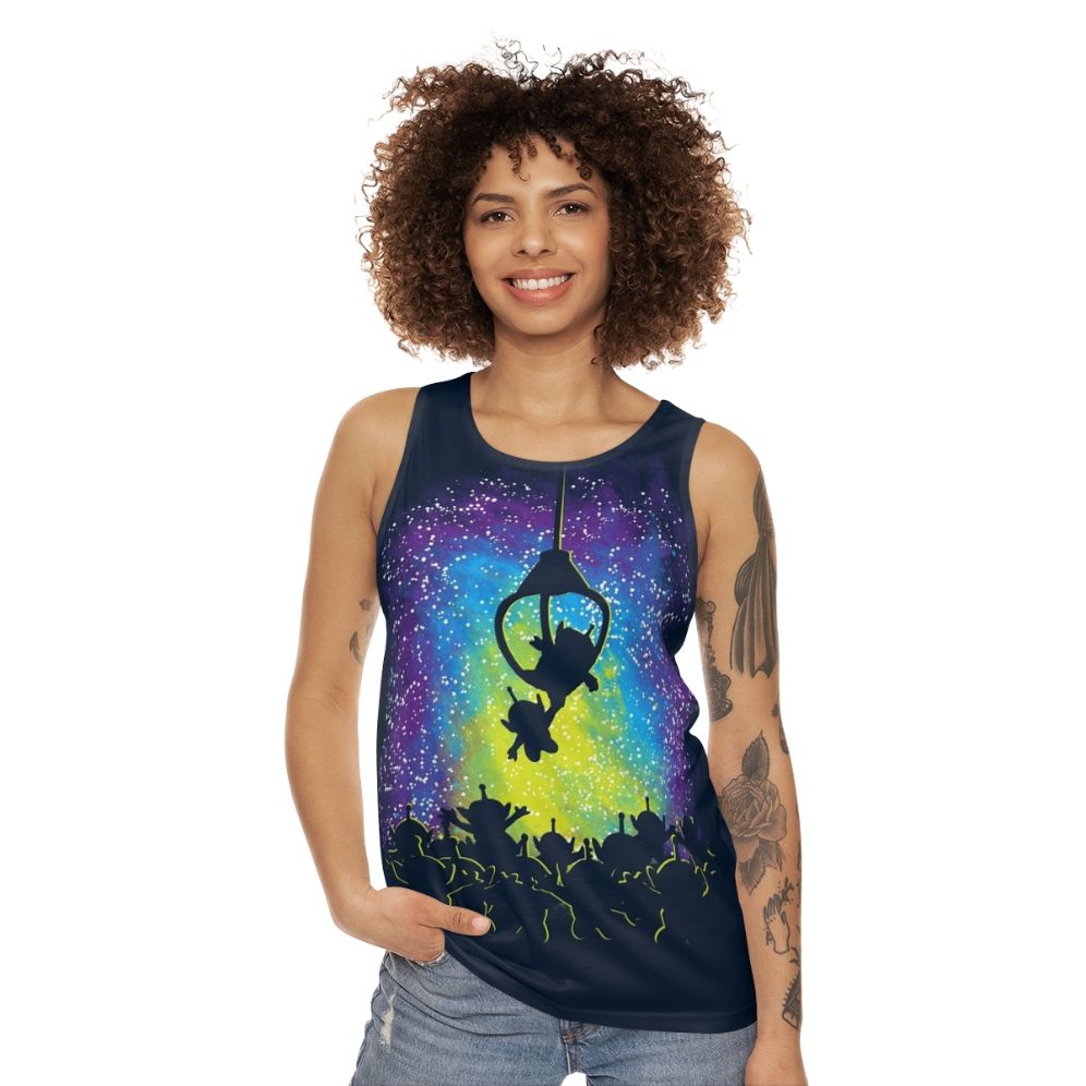 Vintage Alien Master Unisex Tank Top - women