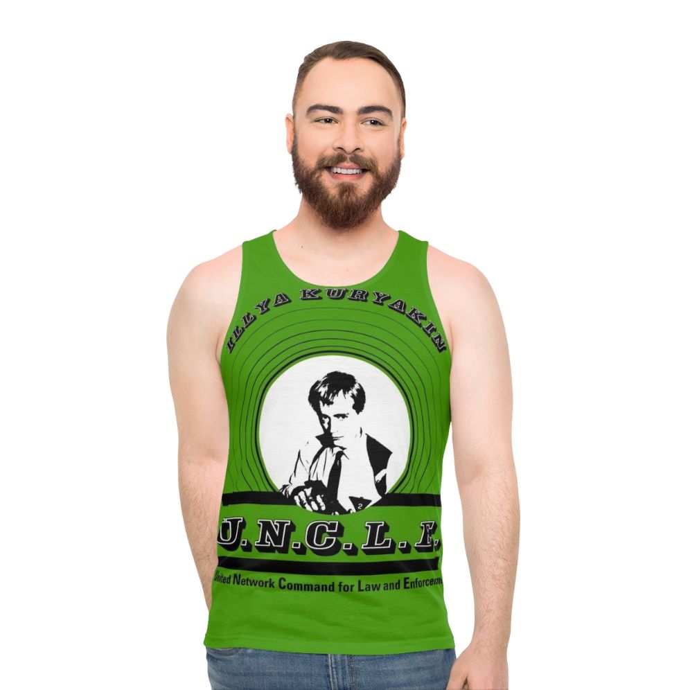 Illya Kuryakin Unisex Tank Top - men