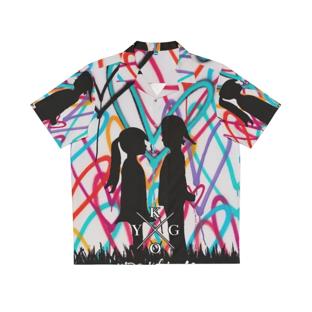 Kygo-inspired music kids love in hawaiian shirt