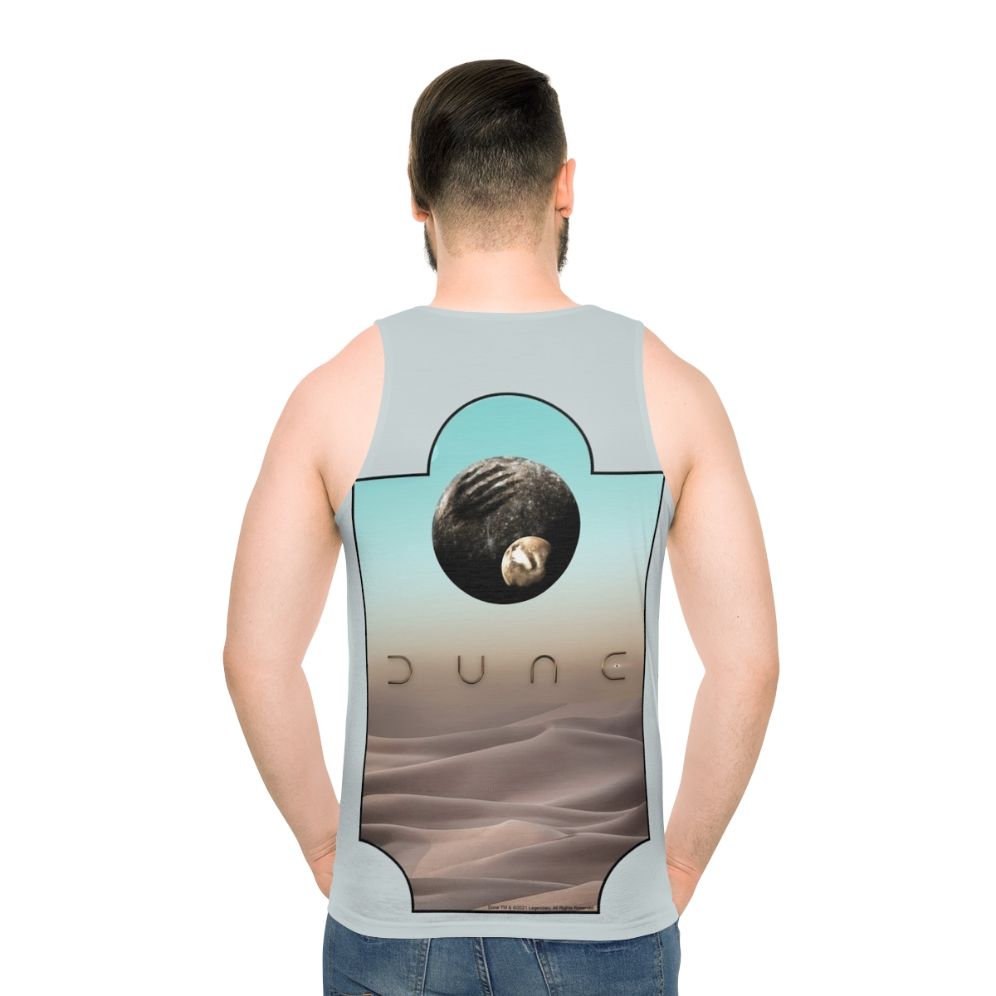 Dune 2020 Unisex Tank Top - men back