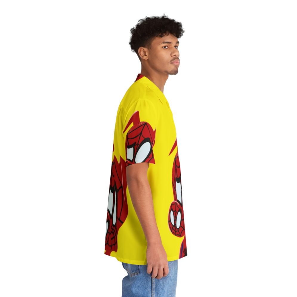 Spider-Man: Into the Spiderverse Spider Ham Hawaiian Shirt - People Pight