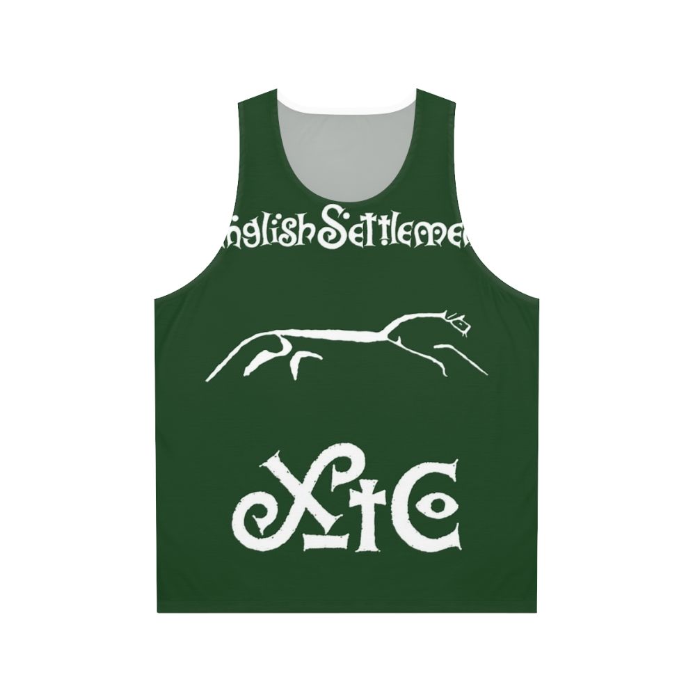 XTC English Settlement 80s Band Unisex Tank Top