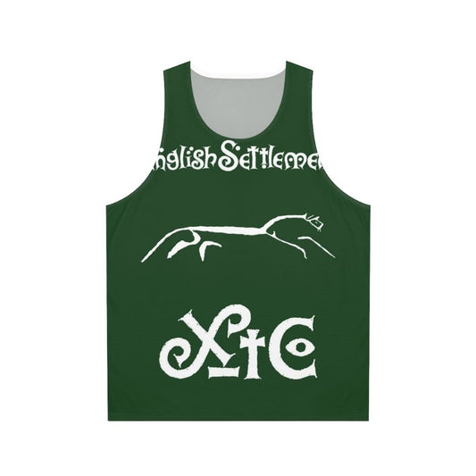 XTC English Settlement 80s Band Unisex Tank Top