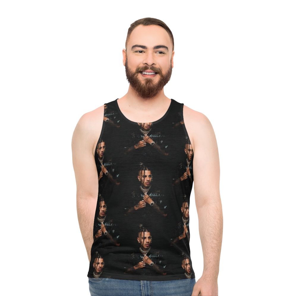 Rauw Alejandro Unisex Music Tank Top - men