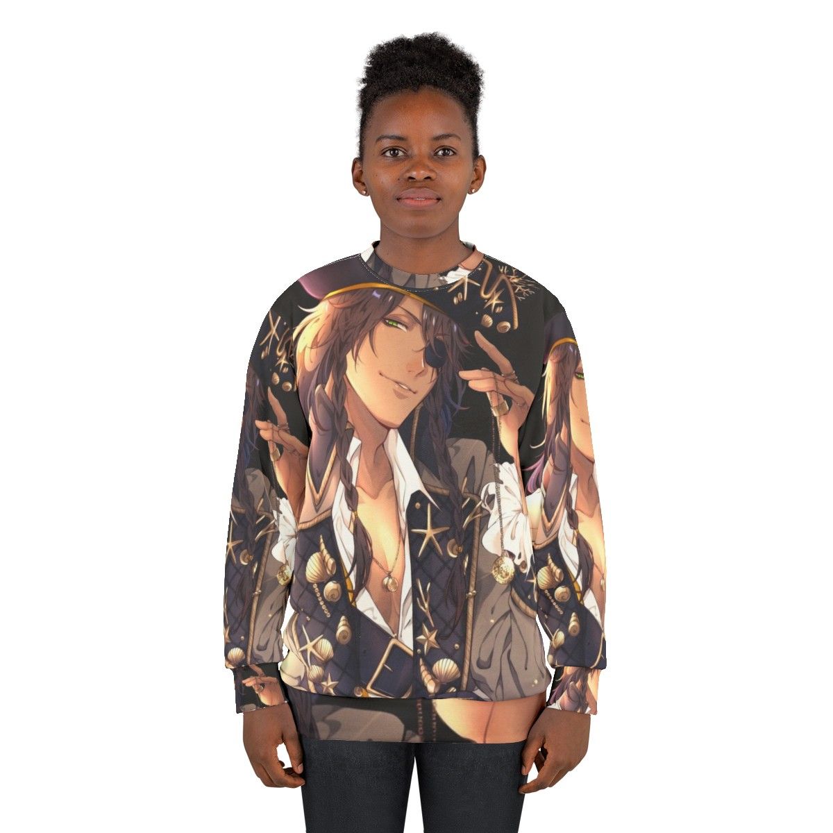 Leona Kinscholar Twisted Wonderland Anime Sweatshirt - women