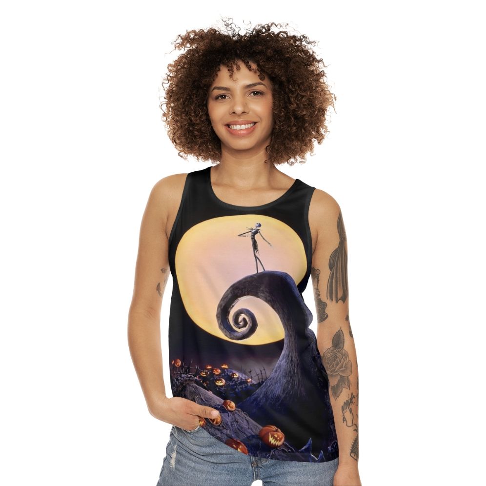 The Nightmare Before Christmas Jack Skellington Unisex Tank Top - women