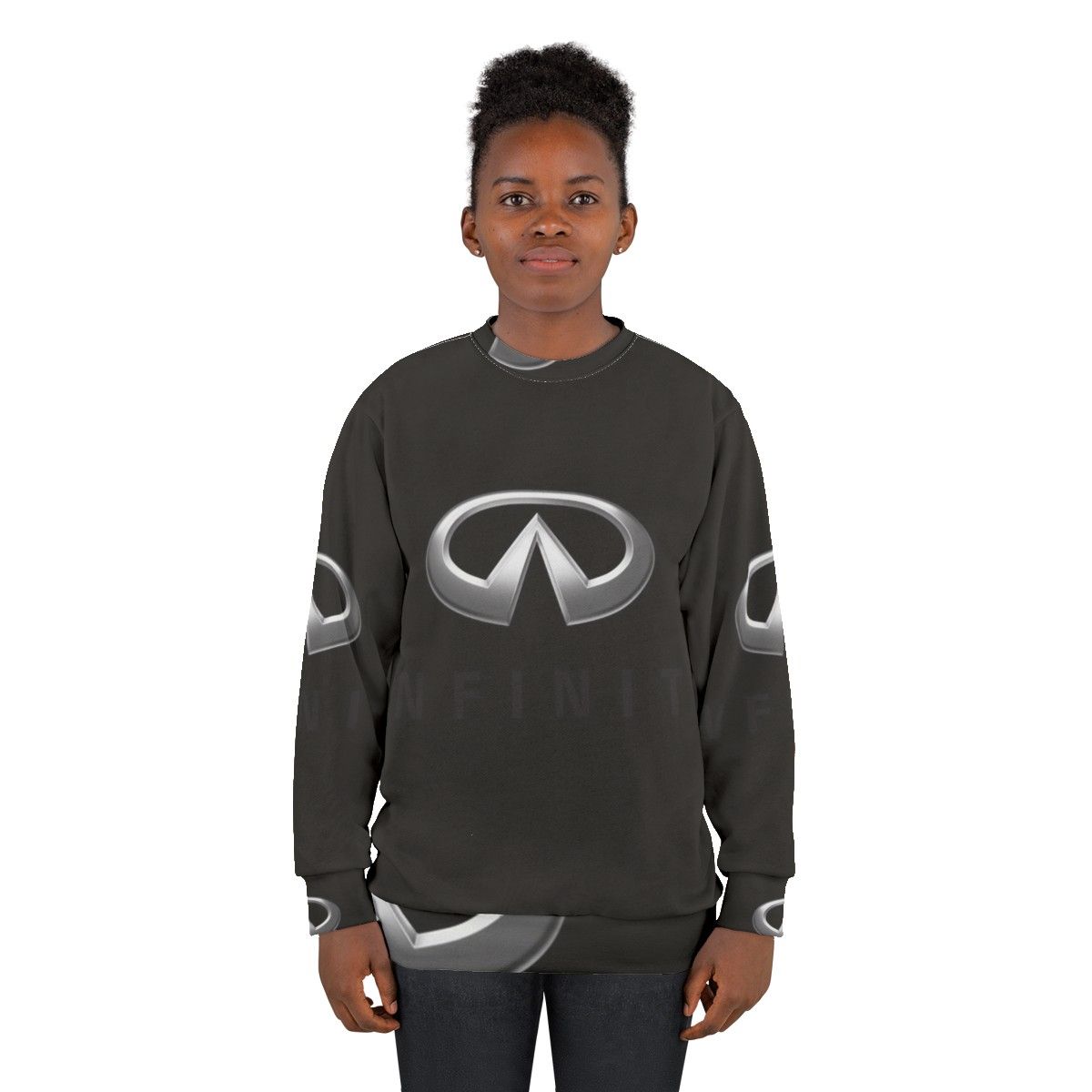 Infiniti Car Design Graphic Sweatshirt - women