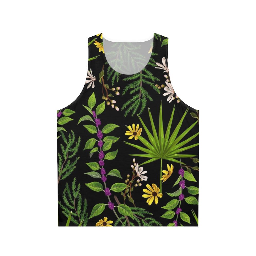 Florida native plants unisex tank top