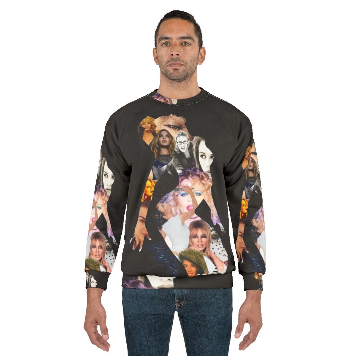 Kylie Minogue Music Artist Silhouette Sweatshirt - men