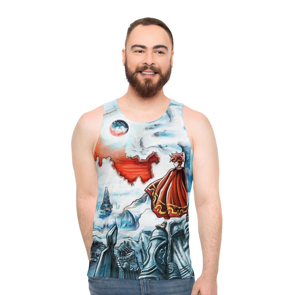 Terranigma SNES RPG Unisex Tank Top - men