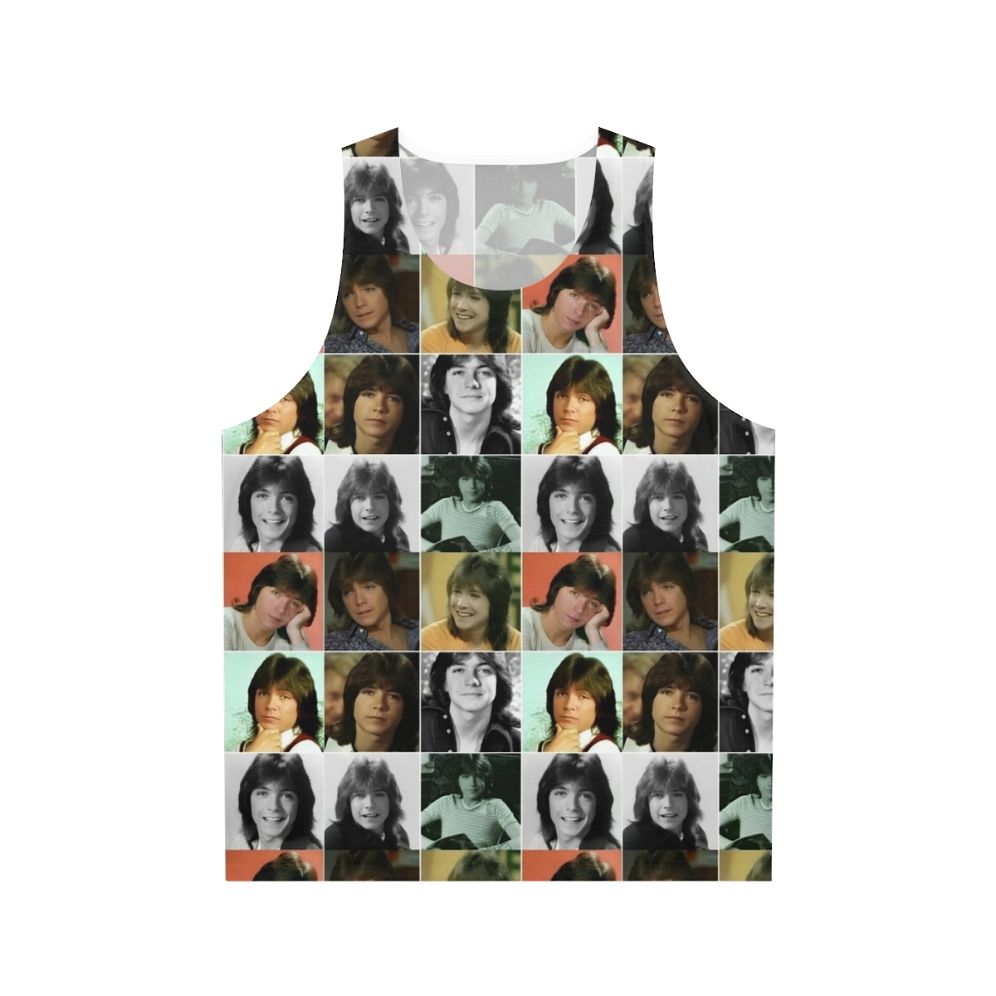 Retro David Cassidy Collage Unisex Tank Top