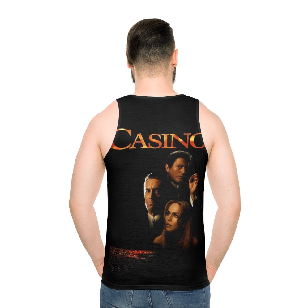 Casino 1995 Unisex Tank Top featuring Robert De Niro - men back