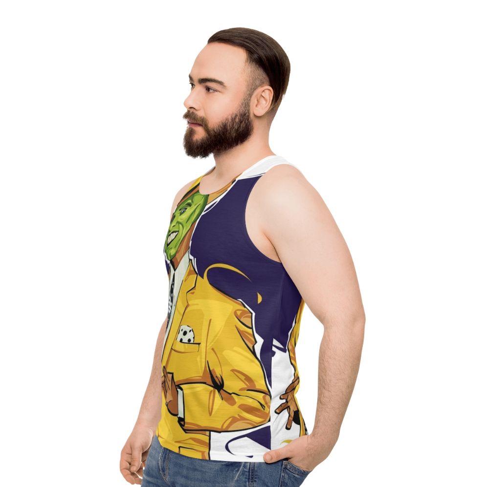 The Mask Unisex Tank Top - men side