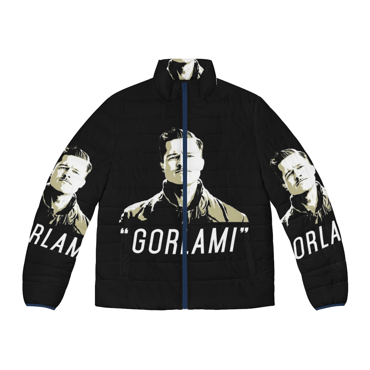 Gorlami Puffer Jacket featuring Brad Pitt's character from Quentin Tarantino's Inglourious Basterds