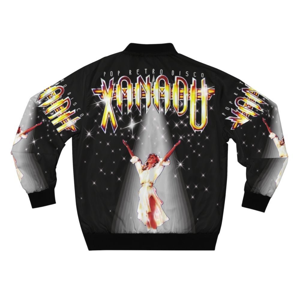 Olivia Newton-John Xanadu Christmas Bomber Jacket - Back