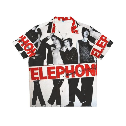 Telephone France Rock Band Hawaiian Shirt