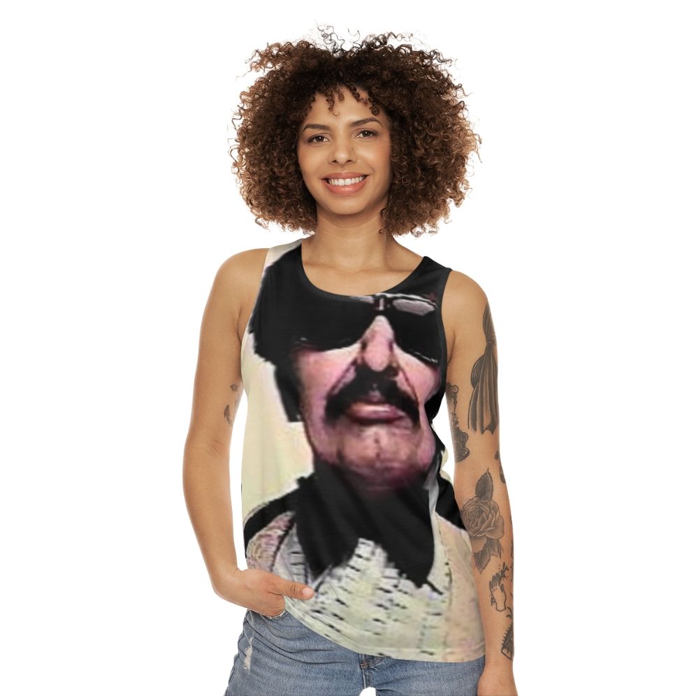 Tony Clifton Unisex Retro Pop Culture Tank Top - women