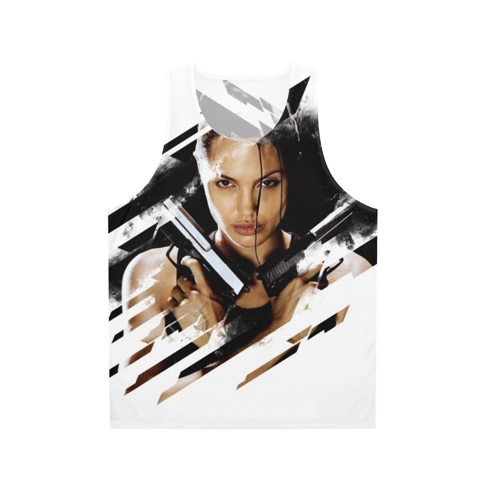 Lara Croft Tomb Raider Angelina Jolie Unisex Tank Top