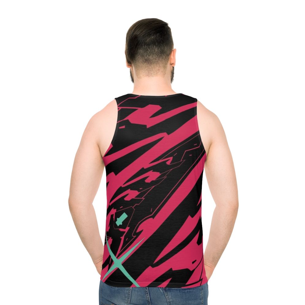 Aegis Pyra Unisex Tank Top - men back