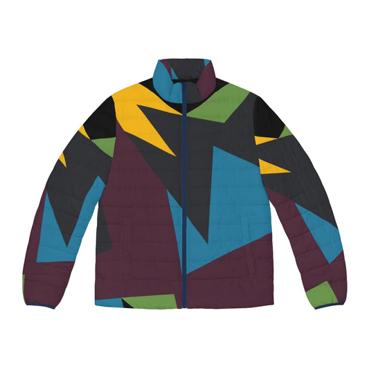 Jordan Bordeaux Puffer Jacket featuring Nike Air and Michael Jordan branding