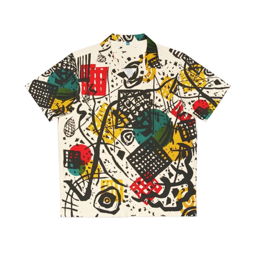 Wassily Kandinsky inspired abstract art Hawaiian shirt