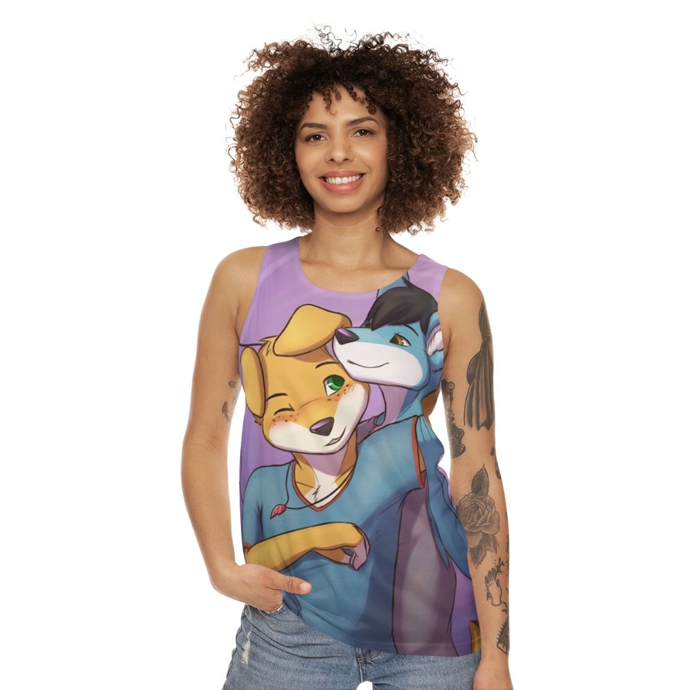 Weekend 1 Cover Art Unisex Tank Top - women