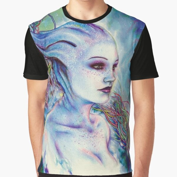 Liara Tsoni Mass Effect Graphic T-Shirt