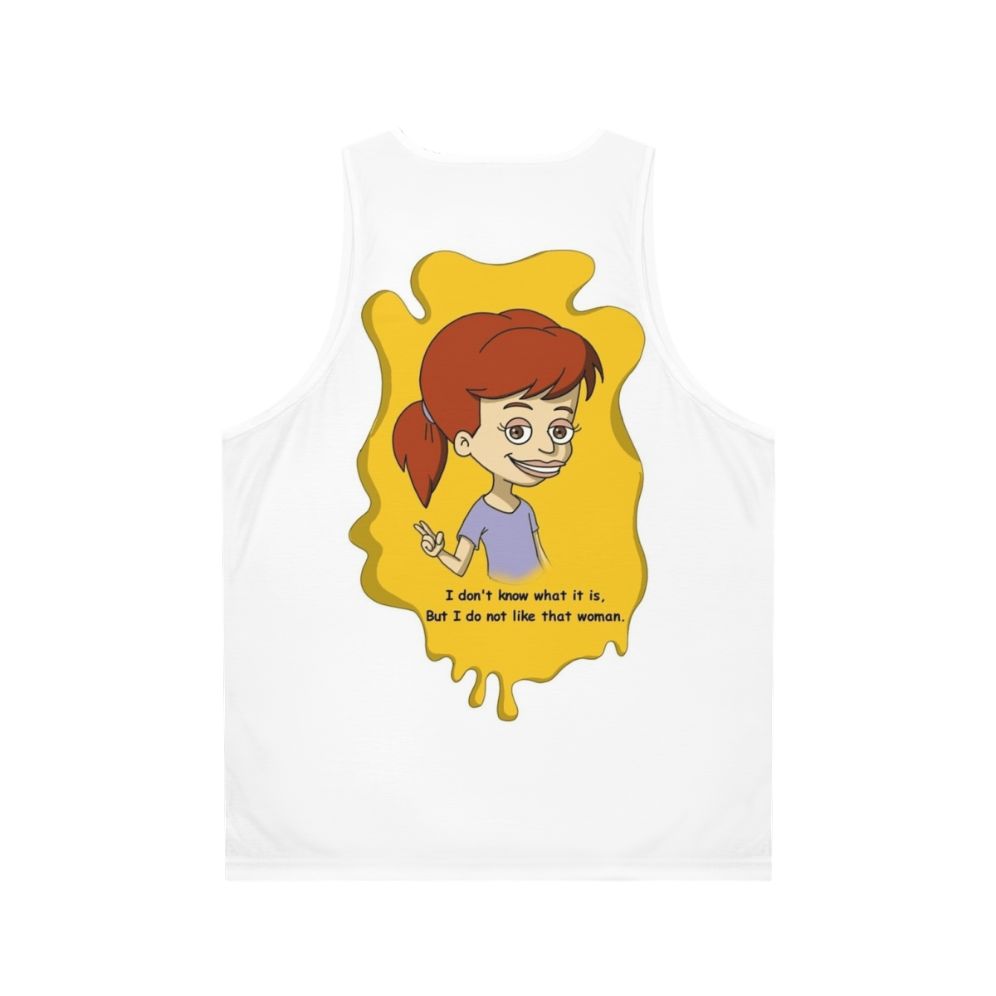 Unisex Big Mouth Netflix Graphic Tank Top - Back