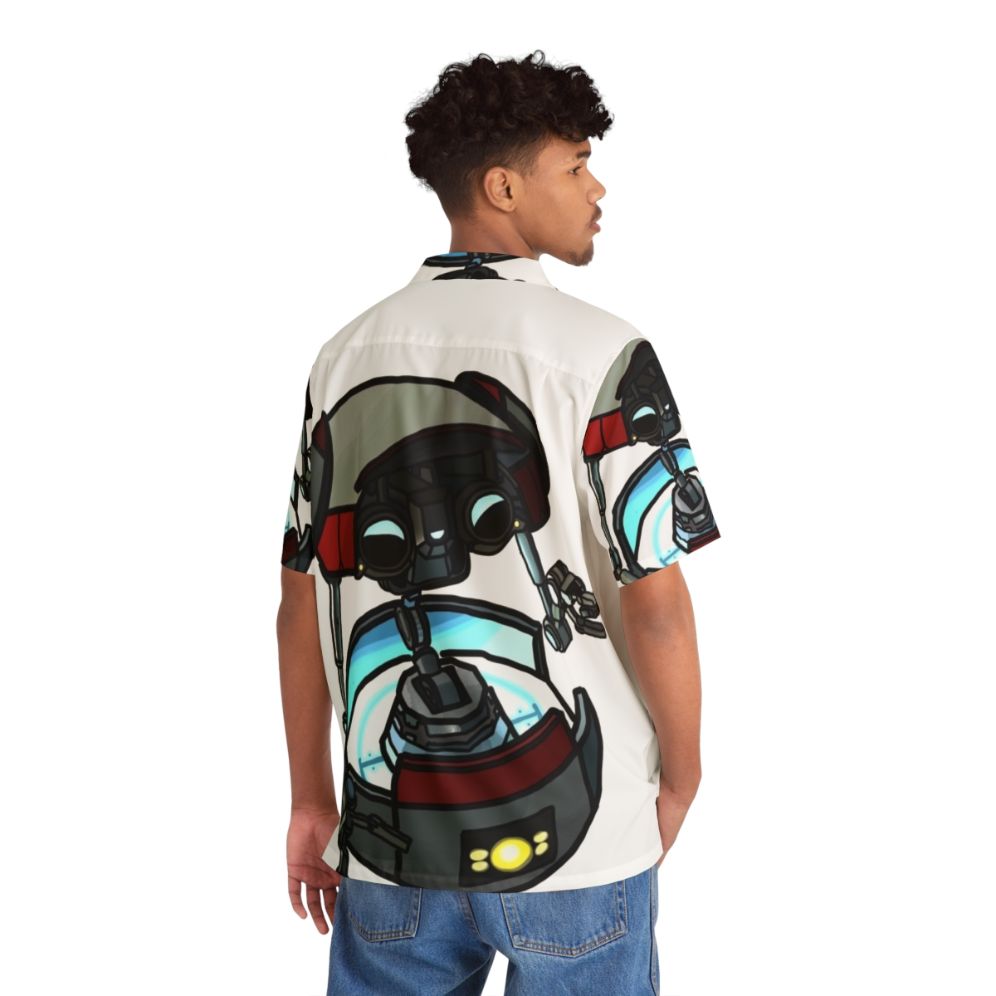 Borderlands Gortys Hawaiian Shirt - People Back