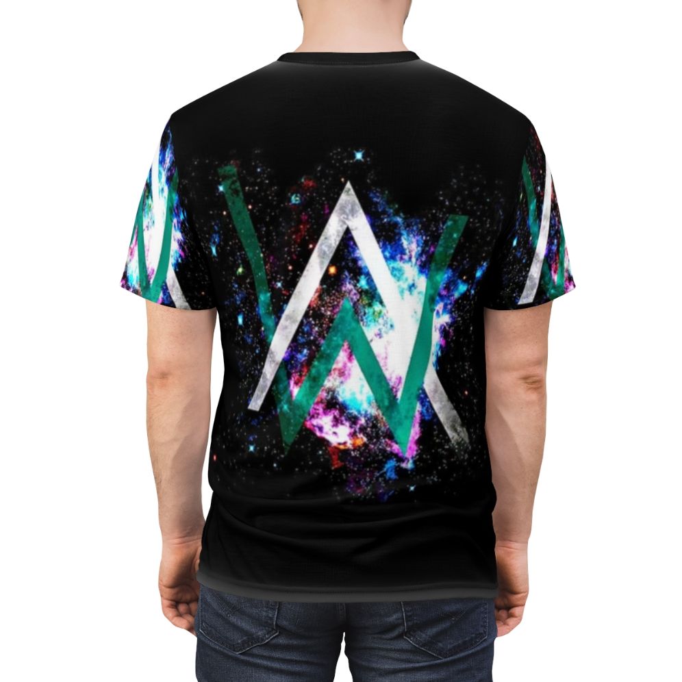 T-shirt featuring electronic dance music inspired artwork - men back