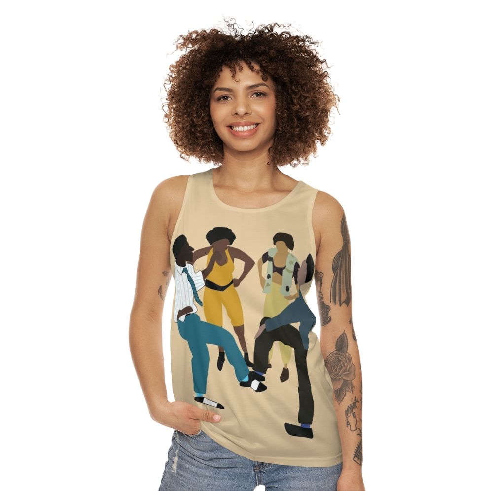 House Party Unisex Retro 90s Hip Hop Tank Top - women