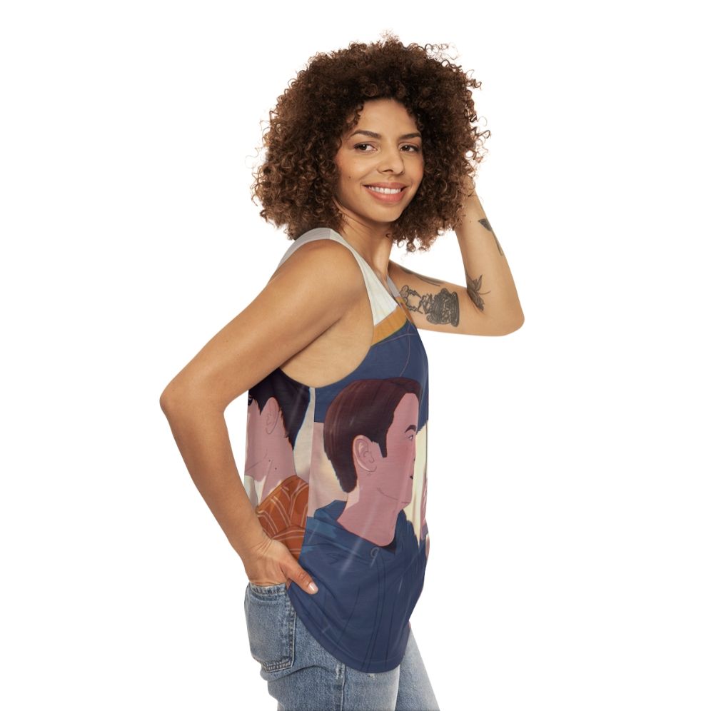 Heartstopper Unisex Tank Top - women side