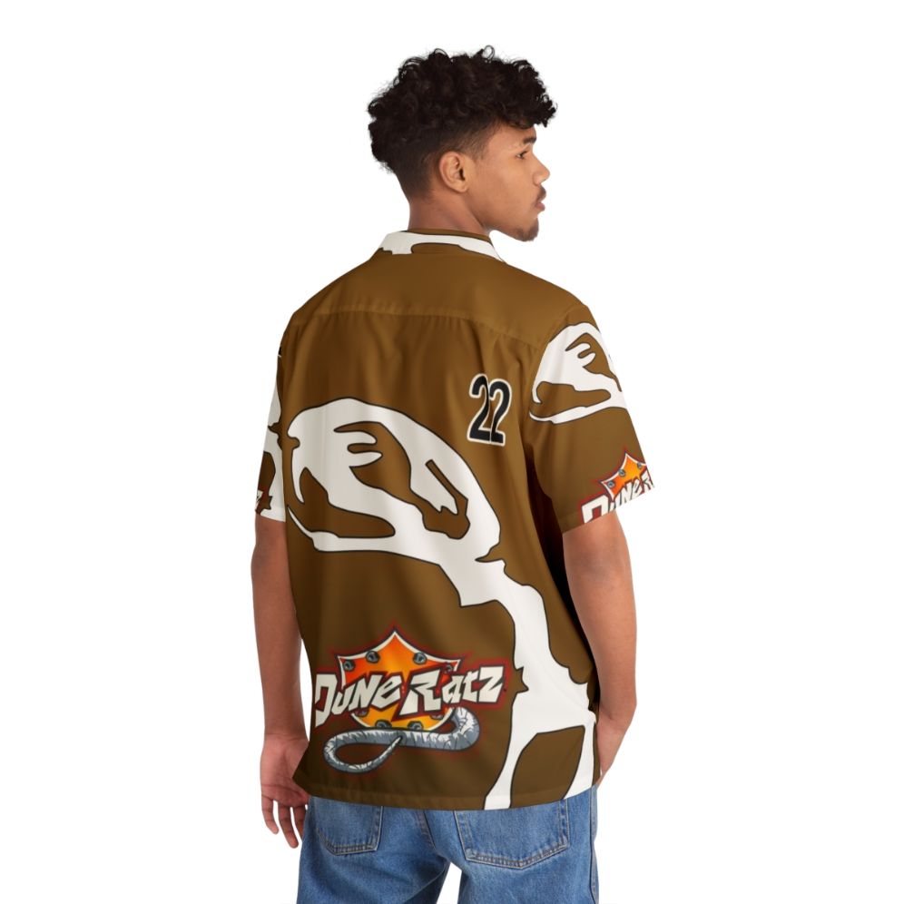 Brian Kadeem Hot Wheels World Race Cosplay Hawaiian Shirt - People Back