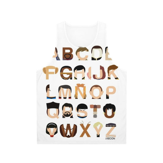 Star Trek Alphabet Unisex Tank Top