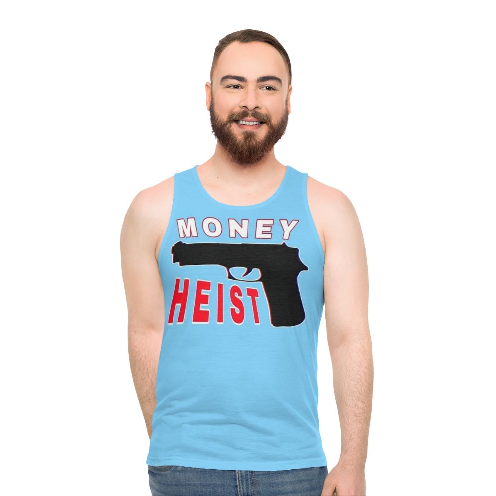 Money Heist Netflix Inspired Unisex Tank Top - men