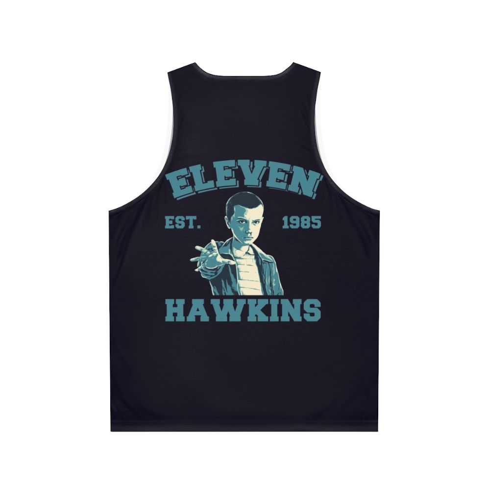 Stranger Things Eleven Unisex Tank Top - Back