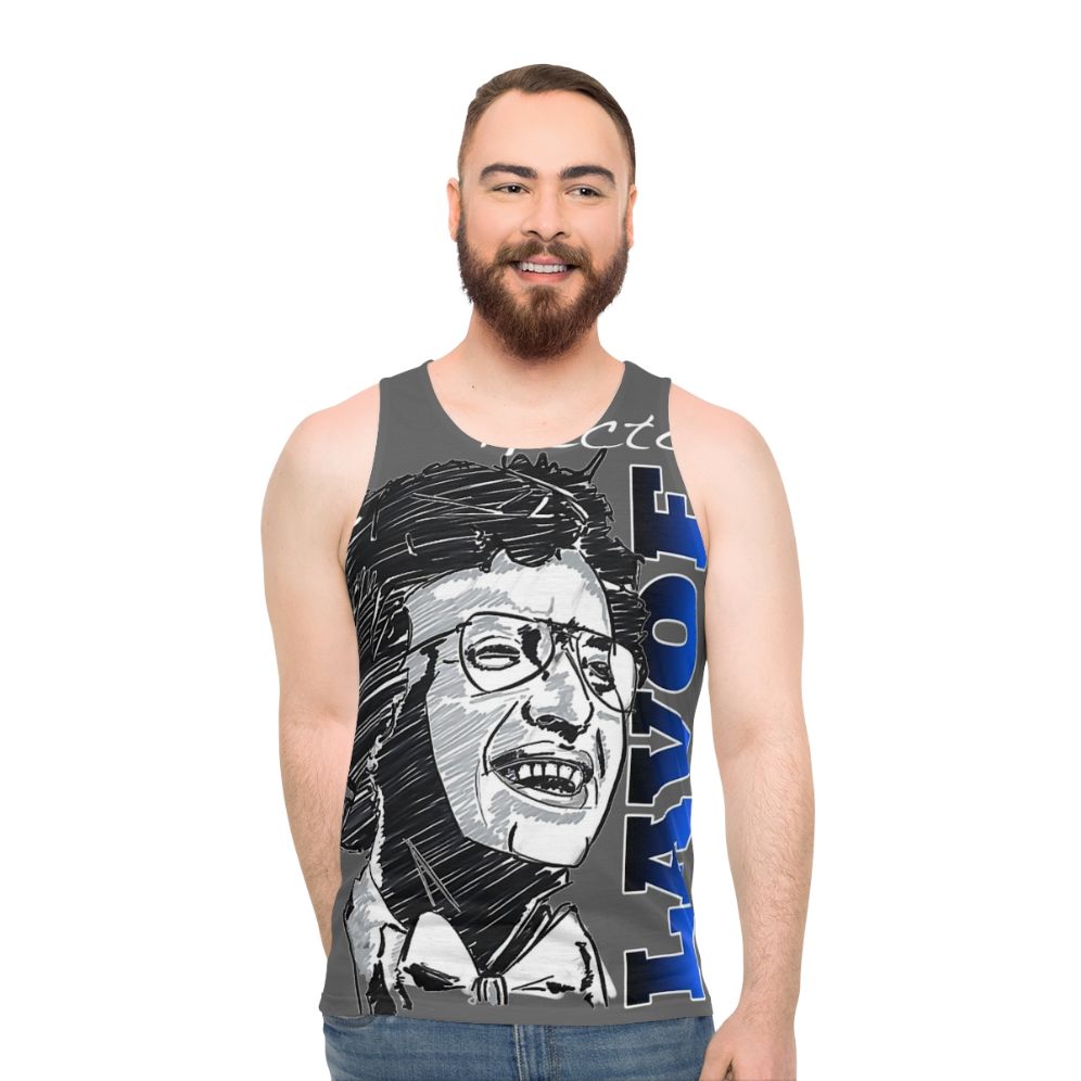 Hector Lavoe salsa singer unisex tank top - men